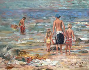Beach Scene, 2006
