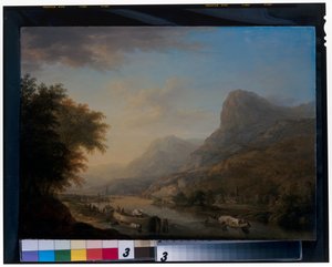 Mountainous River Landscape