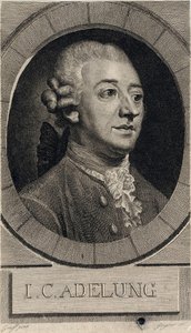Johann Christoph Adelung 1732-1806 by Christian Gottlieb Geyser