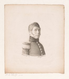 Portrait of an Unknown Soldier by Christian Heinrich Gottlieb Steuerwald