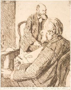 Paul S. Christiansen Painting Stevns by Christian Juel Madsen