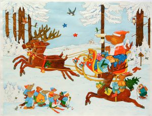 Christmas Bear by Christian Kaempf