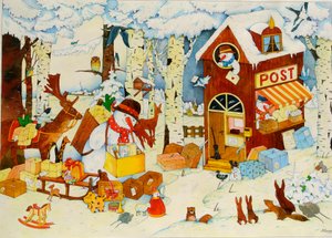 Christmas Office by Christian Kaempf