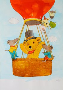 In the Balloon by Christian Kaempf