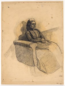 Lady on a Sofa by Christian Kongstad Petersen