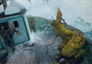 All Men on Deck by Christian Krohg