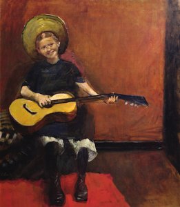 Girl with guitar