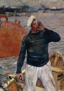 Haul In by Christian Krohg