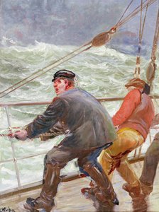Haul windward by Christian Krohg