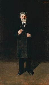 Portrait of Johan Sverdrup by Christian Krohg