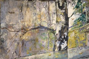 Spring in Halfdan Svartes street by Christian Krohg