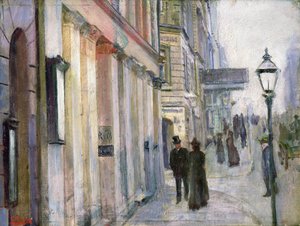 The Corner of Karl Johan and Dronningens Street