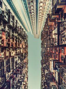 Towering Urban Canyon