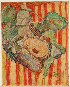 Sunflowers by Christian Rohlfs