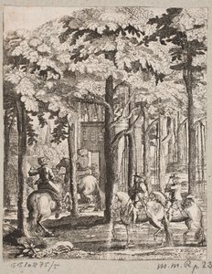 Riders in a Forest by Christian Rothgiesser
