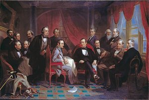 Washington Irving and his Literary Friends at Sunnyside