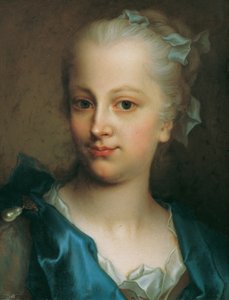 Girl in Blue Dress