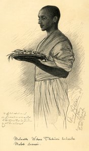 Buddhist Monk, Ceylon by Christian Wilhelm Allers
