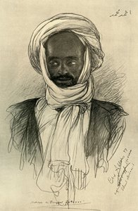 Man on board the Hatasoo steamboat, Egypt, 1898 by Christian Wilhelm Allers