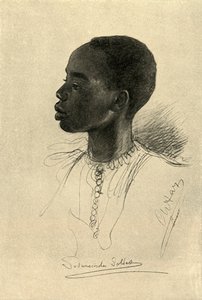 Sudanese soldier, Egypt by Christian Wilhelm Allers