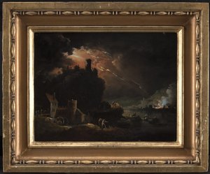 Storm by Christian Wilhelm Ernst Dietrich