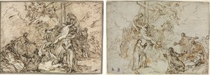 The Deposition (recto and verso)