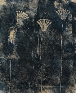 Teal Flowers