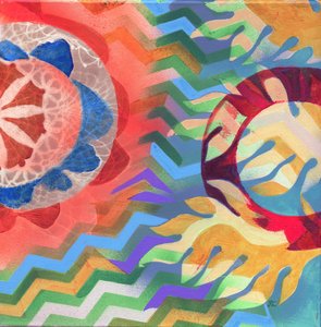Meditation18 Waves, c. 2017