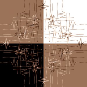 Abstract Wave Patterns by Christina Sillen