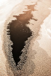 Abstract Winter Flow by Christina Sillen