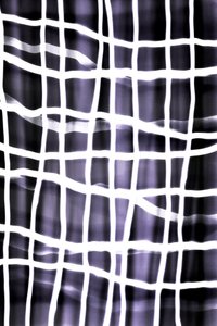 Indigo Abstract Grid by Christina Sillen