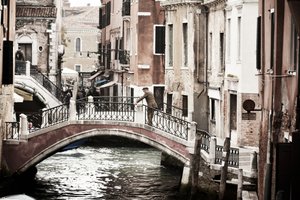 Venetian Canal Bridge by Christina Sillen