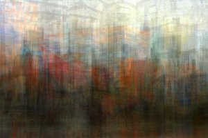 Vibrant City Blur