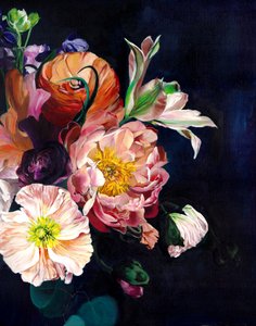 Vibrant Moody Blooms by Christine Lindstrom