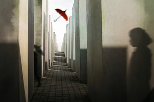 Berlin Memorial Umbrella