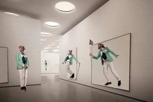 Elegant Man Art Illusion by Christine von Diepenbroek