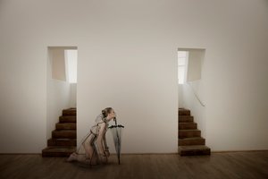 Minimalist Woman Umbrella