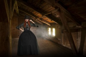 Mysterious Attic Woman