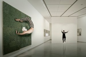 Surreal Museum Performer by Christine von Diepenbroek