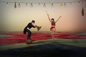 Theatrical Circus Performance by Christine von Diepenbroek