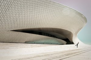 White Architectural Sweep