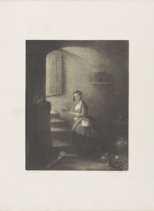 Woman with Mousetrap