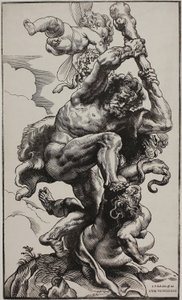 Hercules Slaying Envy by Christoffel Jegher