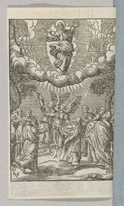 Ascension of Christ by Christoffel van Sichem (II)