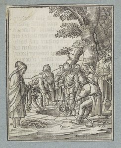 Joseph Being Pulled Out of the Pit by His Brothers