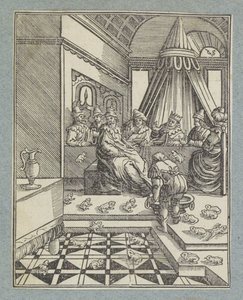 Plague of Frogs by Christoffel van Sichem (II)