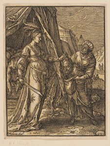Judith with the Head of Holofernes by Christoffel van Sichem I