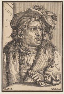 Man with Plumed Hat by Christoffel van Sichem I