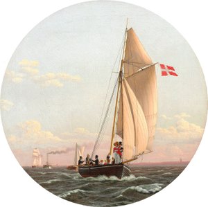 Sailing from Copenhagen to Charlottenlund
