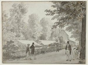 Relais, Avenue des Champs-Élysées, Paris; Scene from the Life of Odysseus by Christoffer Wilhelm Eckersberg